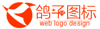 圈中透明鸽子WEB2网站logo图标生成 演示效果