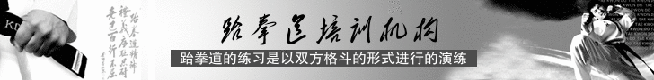 跆拳道培训机构banner设计素材 演示效果