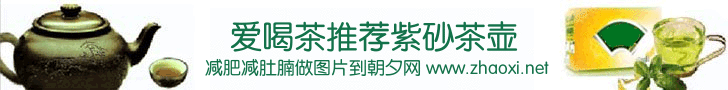 青绿紫砂茶壶banner设计网站 演示效果