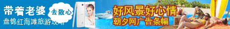 盘锦红海滩旅游攻略banner免费设计 演示效果