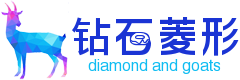青色钻石样式菱形山羊logo免费设计器 演示效果