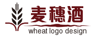 烧酒企业麦穗logo在线设计 演示效果