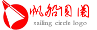 红色圆圈中间风帆企业logo在线生成 演示效果