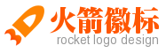 橙色火箭网页logo图标在线生成啦 演示效果