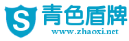 青色盾牌网络安全技术站logo在线制作 演示效果