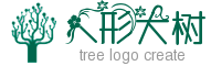 人形枝丫绿色大树医疗网logo标识图 演示效果