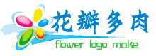 五色花瓣多肉植物logo制作器 演示效果