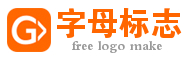 橙色圆角方块白色字母G网站logo制作 演示效果