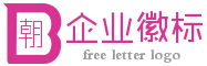 粉色大写字母B公司logo在线制作 演示效果