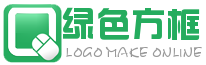 绿色方框白色鼠标logo在线制作