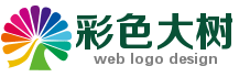 彩色大树大麦网logo设计素材 演示效果