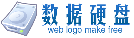 一个单独硬盘盒子服务器网logo制作 演示效果