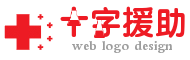 一个大十字四个小红十字logo在线制作 演示效果