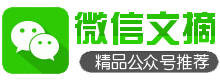 微信公众号文摘精选网站logo设计 演示效果