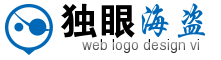 青色圆环单眼海盗电商网logo免费生成素材 演示效果