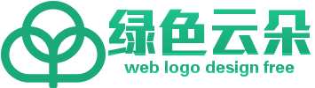 百度教育频道绿色云朵logo在线生成